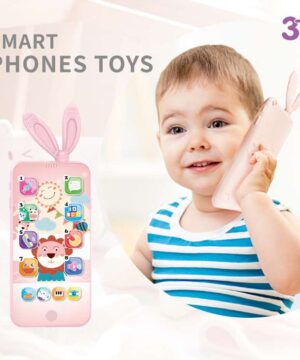 Jucarie interactiva Smart Phones Toys, + 3 luni, OEM