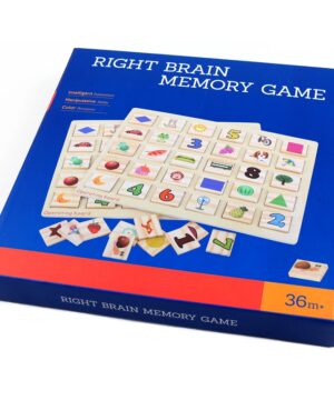 Joc de memorie si inteligenta din lemn, Right Brain Memory Game